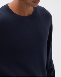 AERE - Lightweight Organic Cotton Crew Neck Knit Jumper