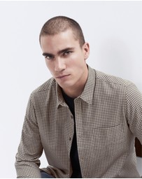 UNISON - Plaid L/S Regular Fit Shirt