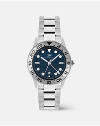 Daniel Wellington - Iconic GMT Link 40mm Brushed Bezel