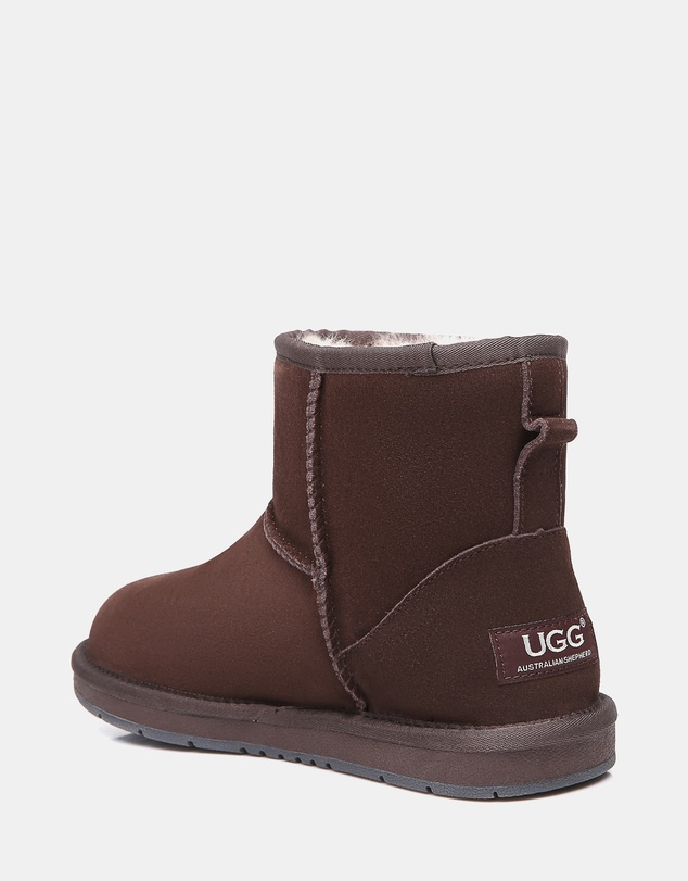 EVERAU - Australian Shepherd Ugg Mini Classic Suede Cow Suede Upper UGG Boots