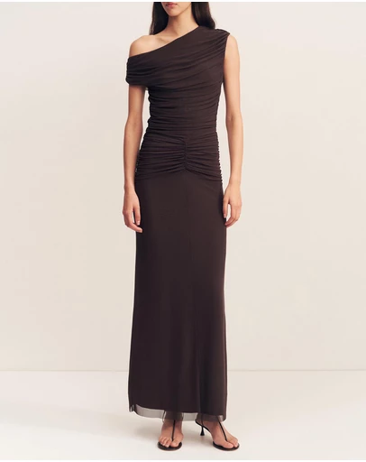 Shona Joy - Mira Off Shoulder Maxi Dress