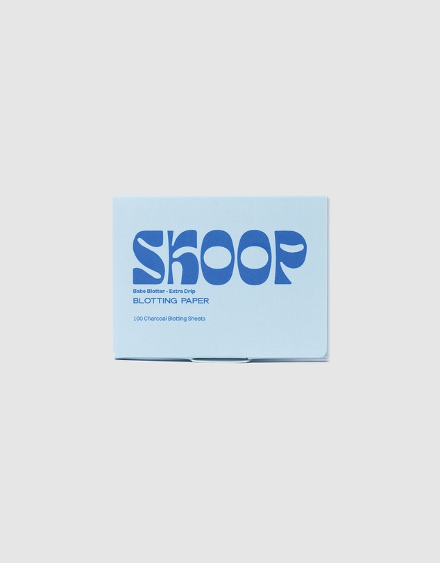 Skoop - Babe Blotter Extra Drip, Charcoal Blotting Paper