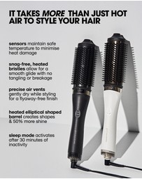 ghd - duet blowdry 2 in 1 Hair Dryer Brush in Black