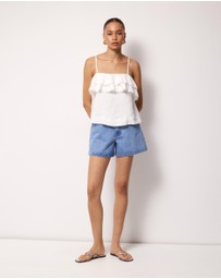 AERE - Ruby Linen Top