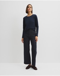 Country Road - Australian Good Earth Cotton Textured Slub T-shirt