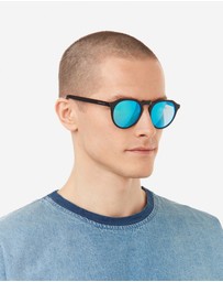 Hawkers Co - HAWKERS - Diamond Black Clear Blue WARWICK X Sunglasses for Men and Women UV400