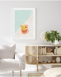 Olive et Oriel - Negroni Art Print