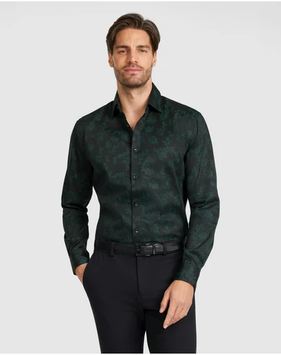 Tarocash - Quartz Stretch Floral Shirt
