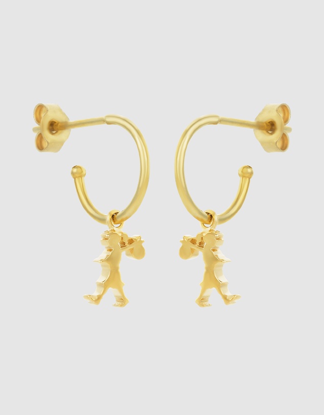Karen Walker - Runaway Girl Hoop Earrings