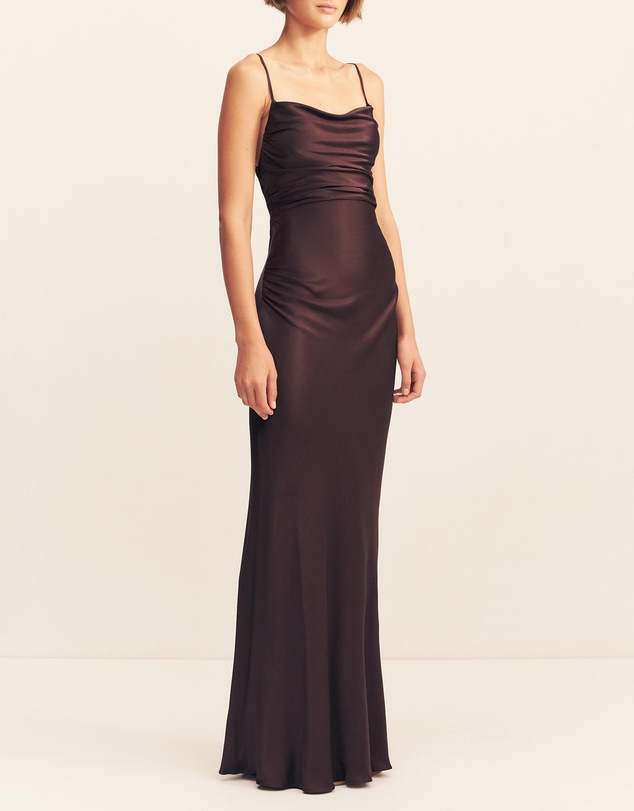 Shona Joy - La Lune Lace Back Maxi Dress