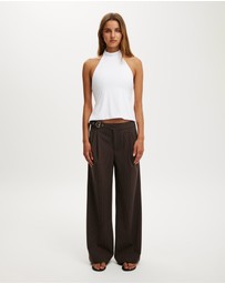 Cotton On - Hold Me Halter Twist Back Top