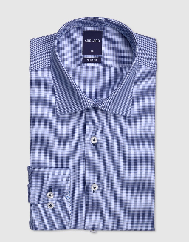 Abelard - Verdon Puppytooth Slim Fit Shirt