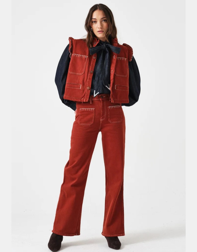 Seventy + Mochi Denim - Pablo Waistcoat