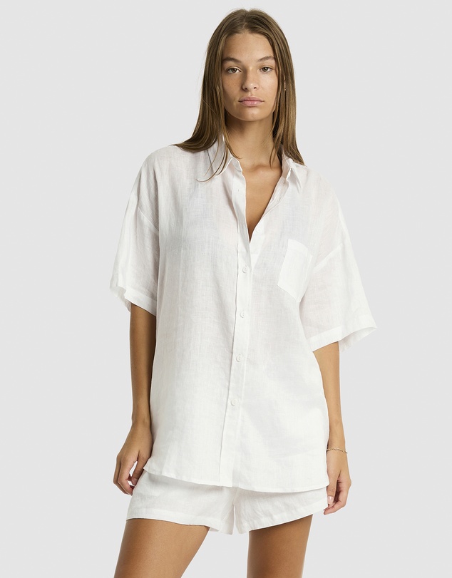 Sea Level Australia - Resort Linen Aloha Shirt