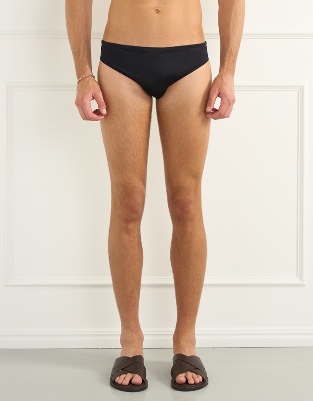 Aqua Blu Australia - Building Blocks Black Racer Briefs