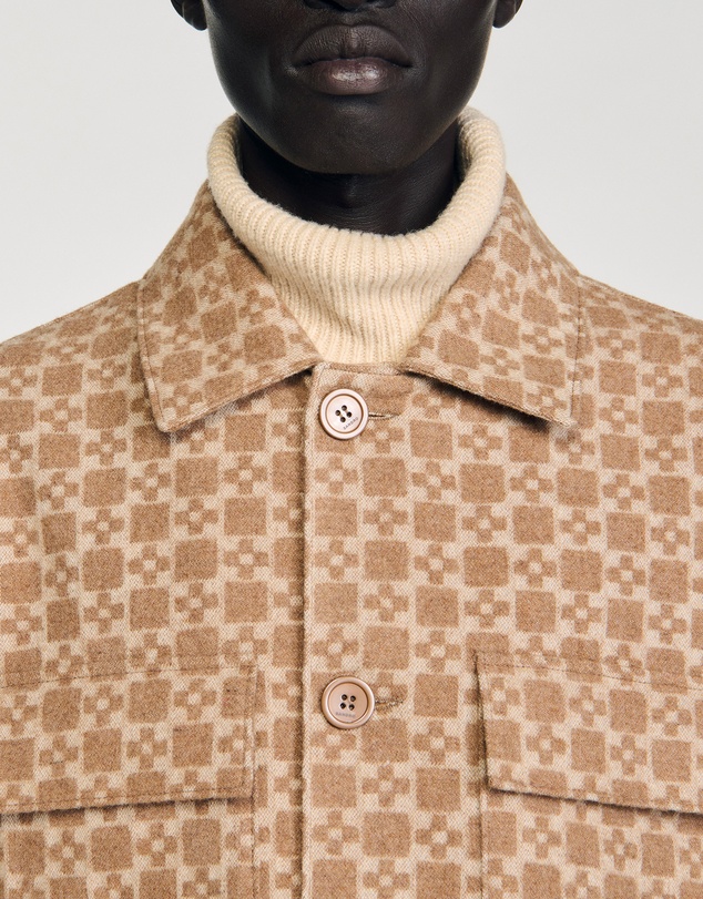 Sandro - Cross Overshirt Jacket