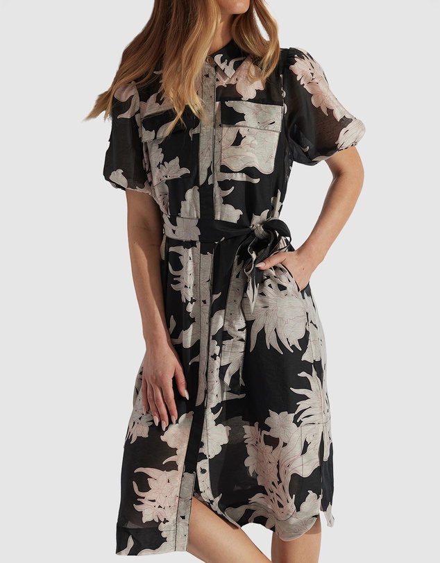 Decjuba - Maeve Midi Shirt Dress