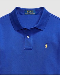 Polo Ralph Lauren - Slim Fit Cotton Mesh Polo - ICONIC EXCLUSIVE - Teens