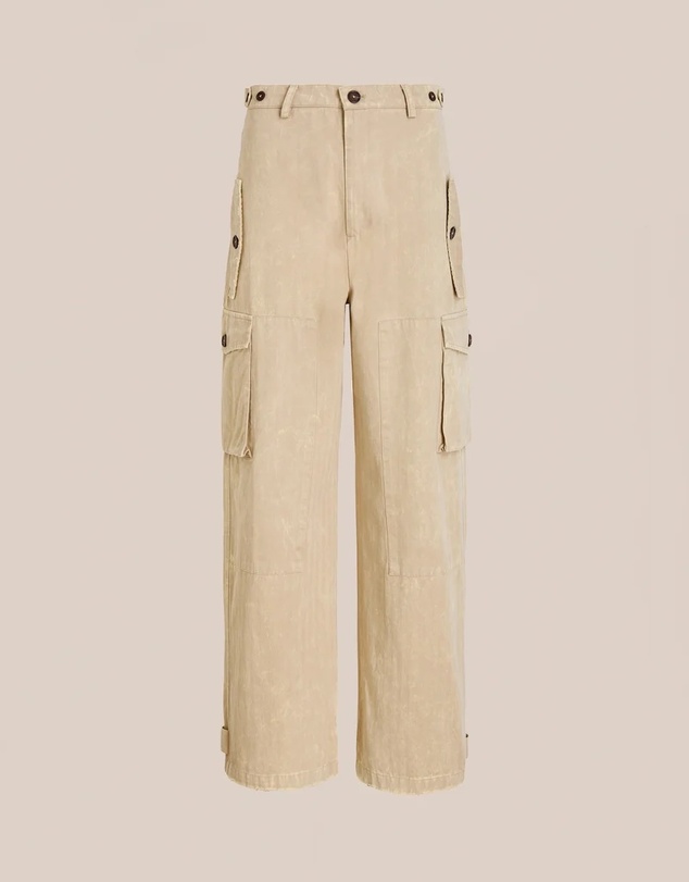Found - Utility Herringbone Paneled Pants