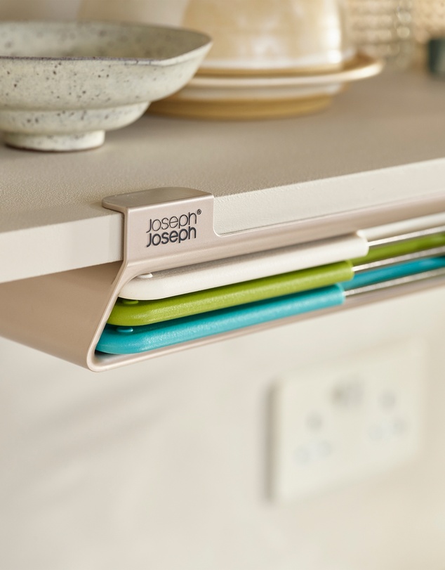 Joseph Joseph - Folio™ Slim Large 3-piece Under-Shelf Chopping Board Set
