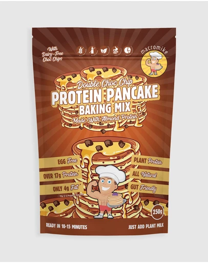Macro Mike - Chocolate Chip Almond Protein Pancake Baking Mix - 250g