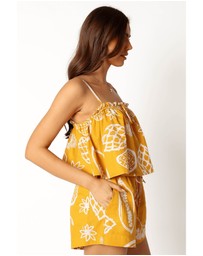 Petal & Pup - Honey Shorts - Yellow