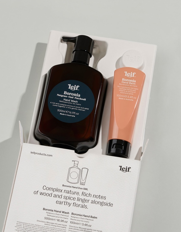 Leif Products - Limited Edition Holiday Boronia Hand Duo SML