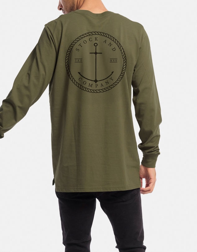 Stock & Co. - Stock & Co Anchor Long Sleeve Tee