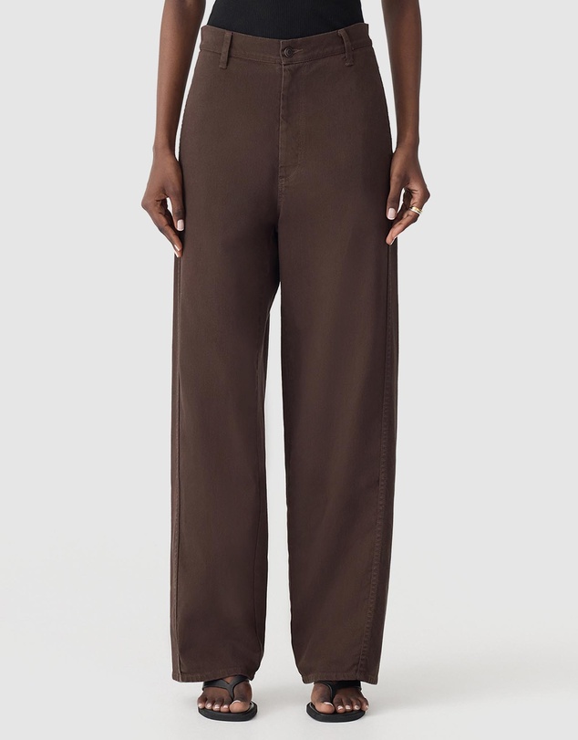 Bassike - Cotton Twill Straight Leg Pant
