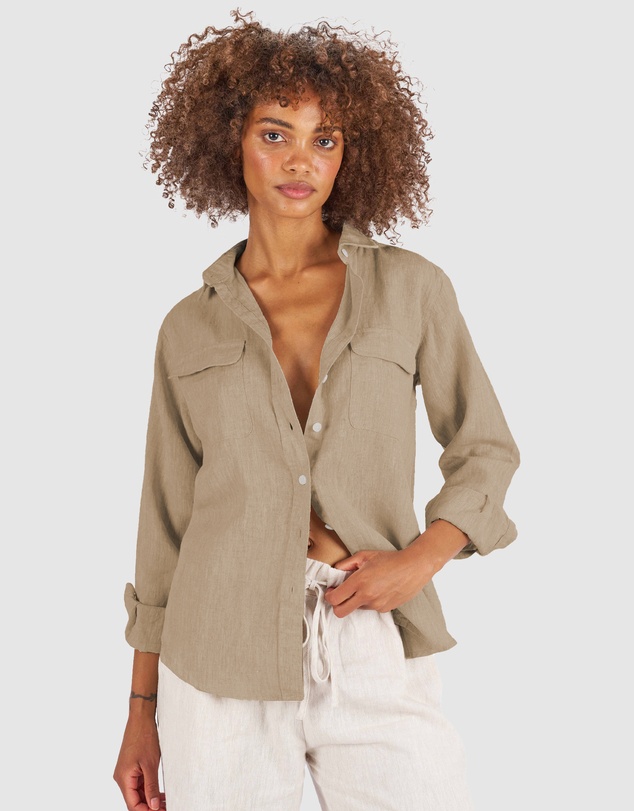 CAMIXA - Lete Linen Shirt