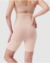 Spanx - SPANXsculpt Seamless Power High-Waisted Mid-Thigh Short