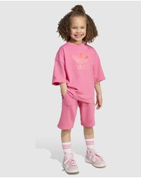 adidas Originals - Short Tee Set Big Logo Execution - Kids