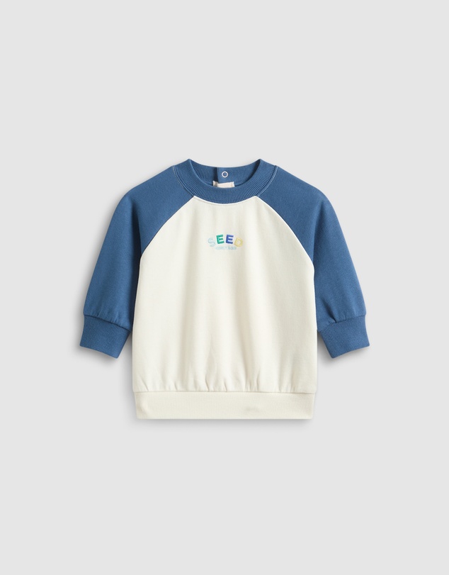 Seed Heritage - Core Colourblock Sweat