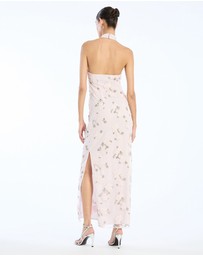 ROTATE - Flower Beads Maxi Dress
