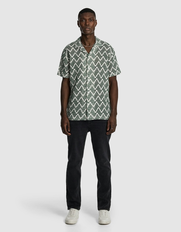 yd. - Lucio Crochet Short Sleeve Shirt