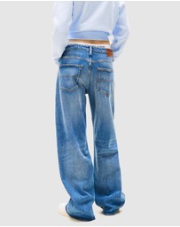 Tommy Jeans - Mia Midrise Relaxed Straight Jeans