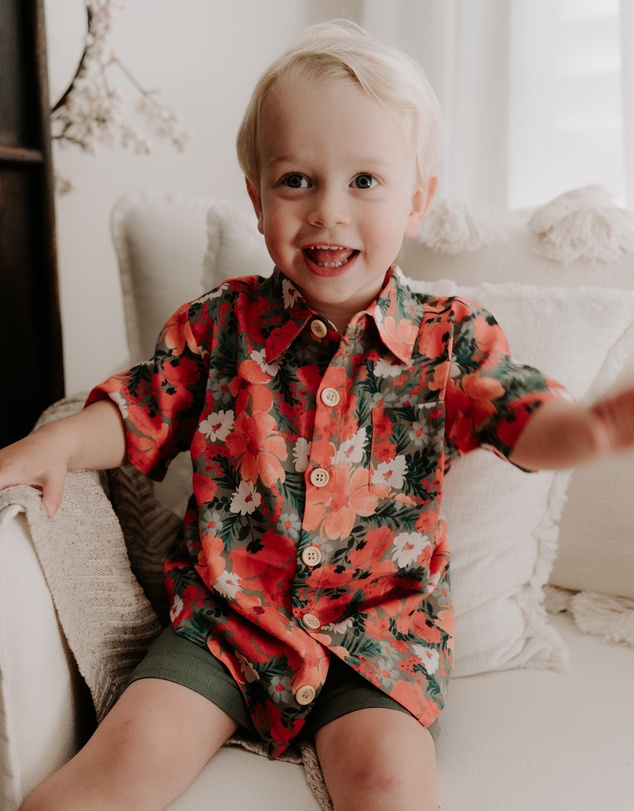 WITH LOVE FOR KIDS - Hawaiian Shirt - Kids