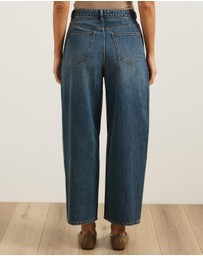 Atmos&Here - Gigi Barrel Leg Jeans