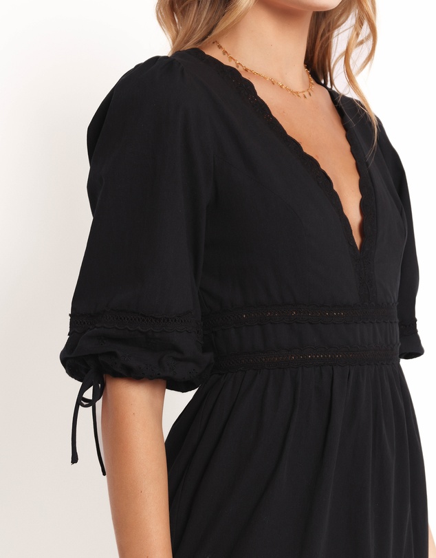 Petal & Pup - Estella Mini Dress - Black