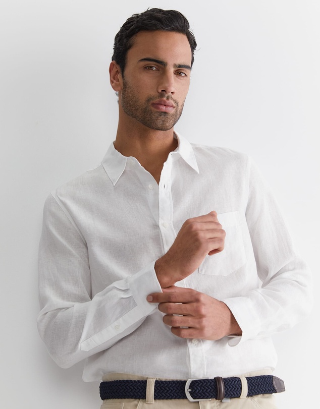 Sportscraft - Long Sleeve Linen Shirt