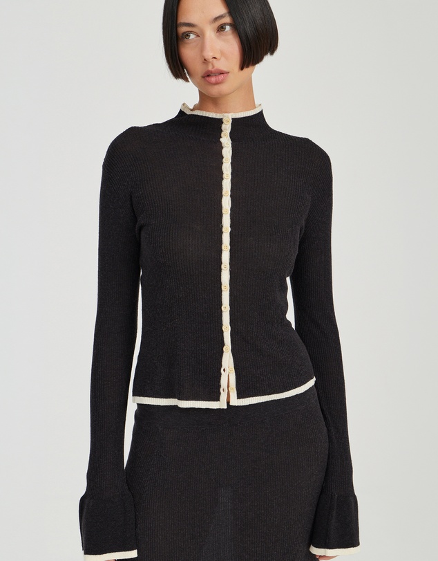 Third Form - Bound Knit Cardigan