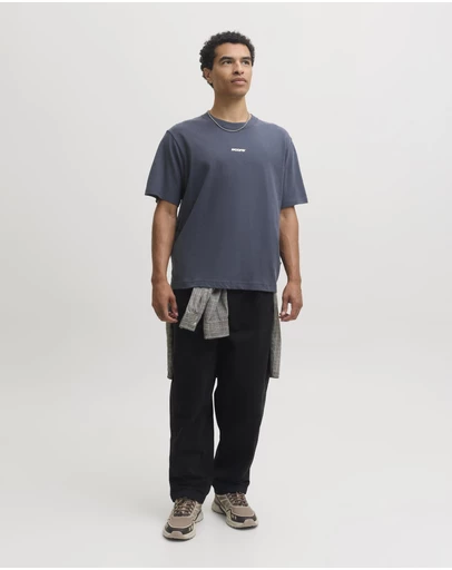 Jack & Jones - Jcoclub Back Script Tee SS Crew Neck SN