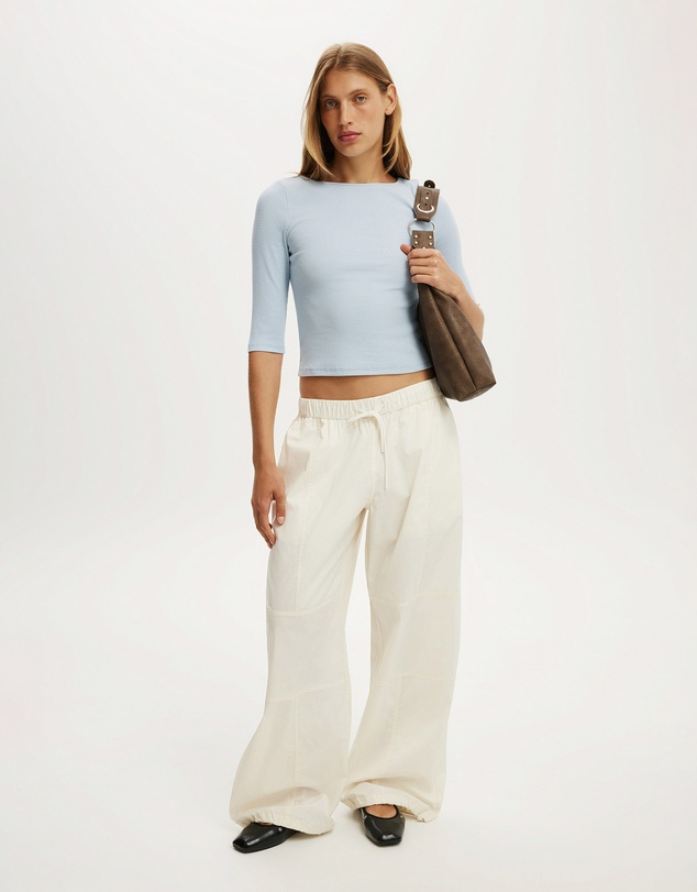 Cotton On - Boat Neck 3/4 Sleeve