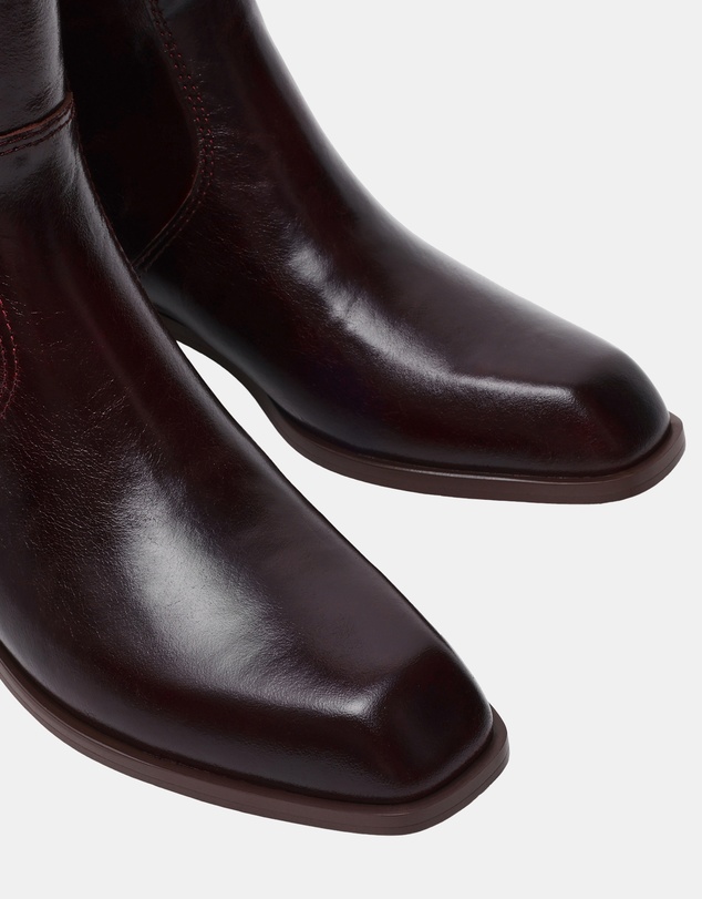 Steve Madden - Bretton Brown Leather Boots