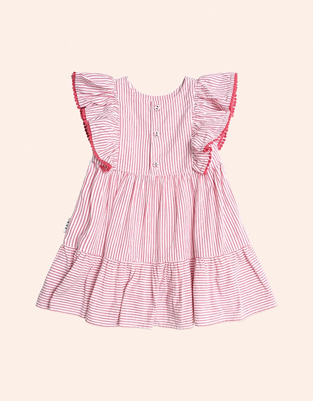 Huxbaby - Cherry Pie Stripe Dress - Mini Dress