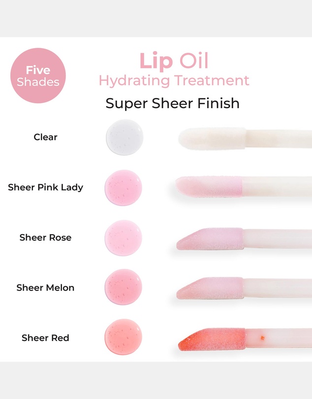 MCoBeauty - Lip Oil Hydrating Treatment - Sheer Melon