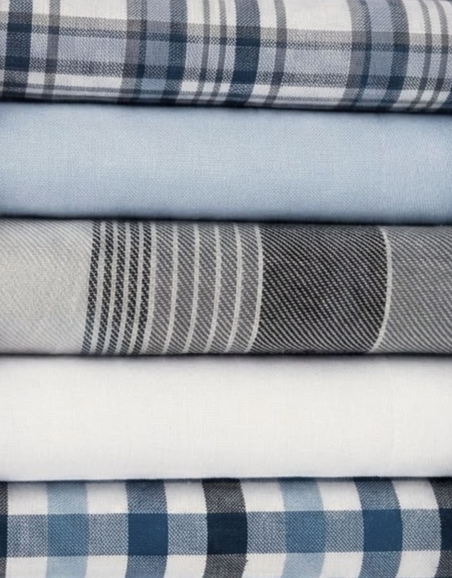 Henry Bucks - HENRY BUCKS Luxury Cotton Handkerchiefs 5 Pack MULTI
