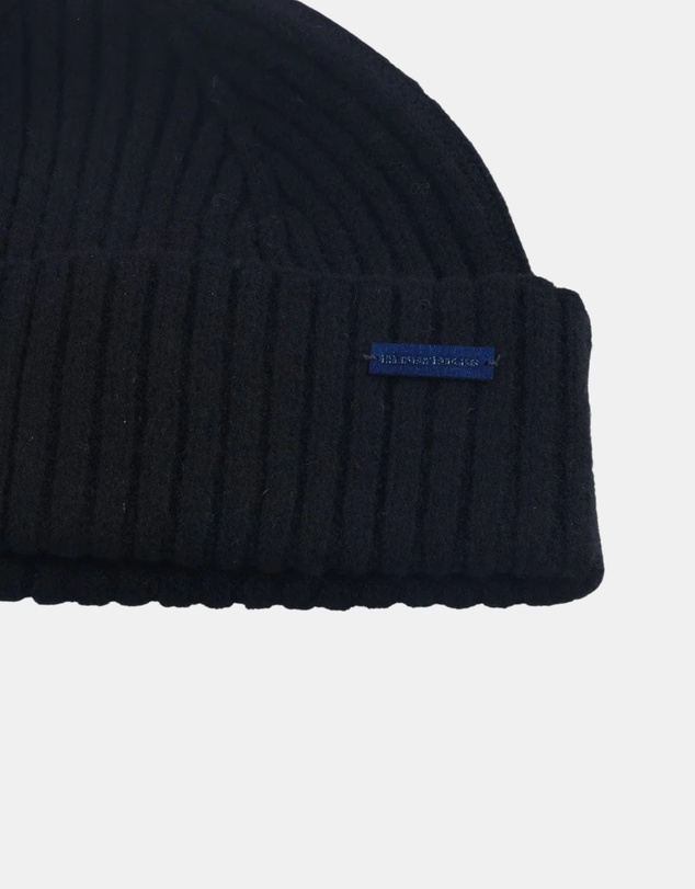 Henry Bucks - HENRY BUCKS Merino Wool Beanie BLACK