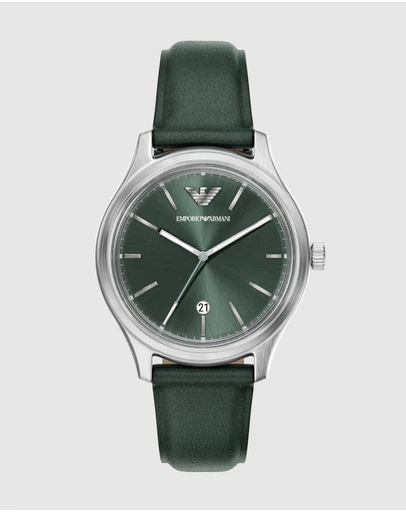 Emporio Armani - Green Analogue Watch