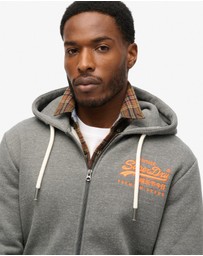 Superdry - Neon Vintage Logo Graphic Ziphood